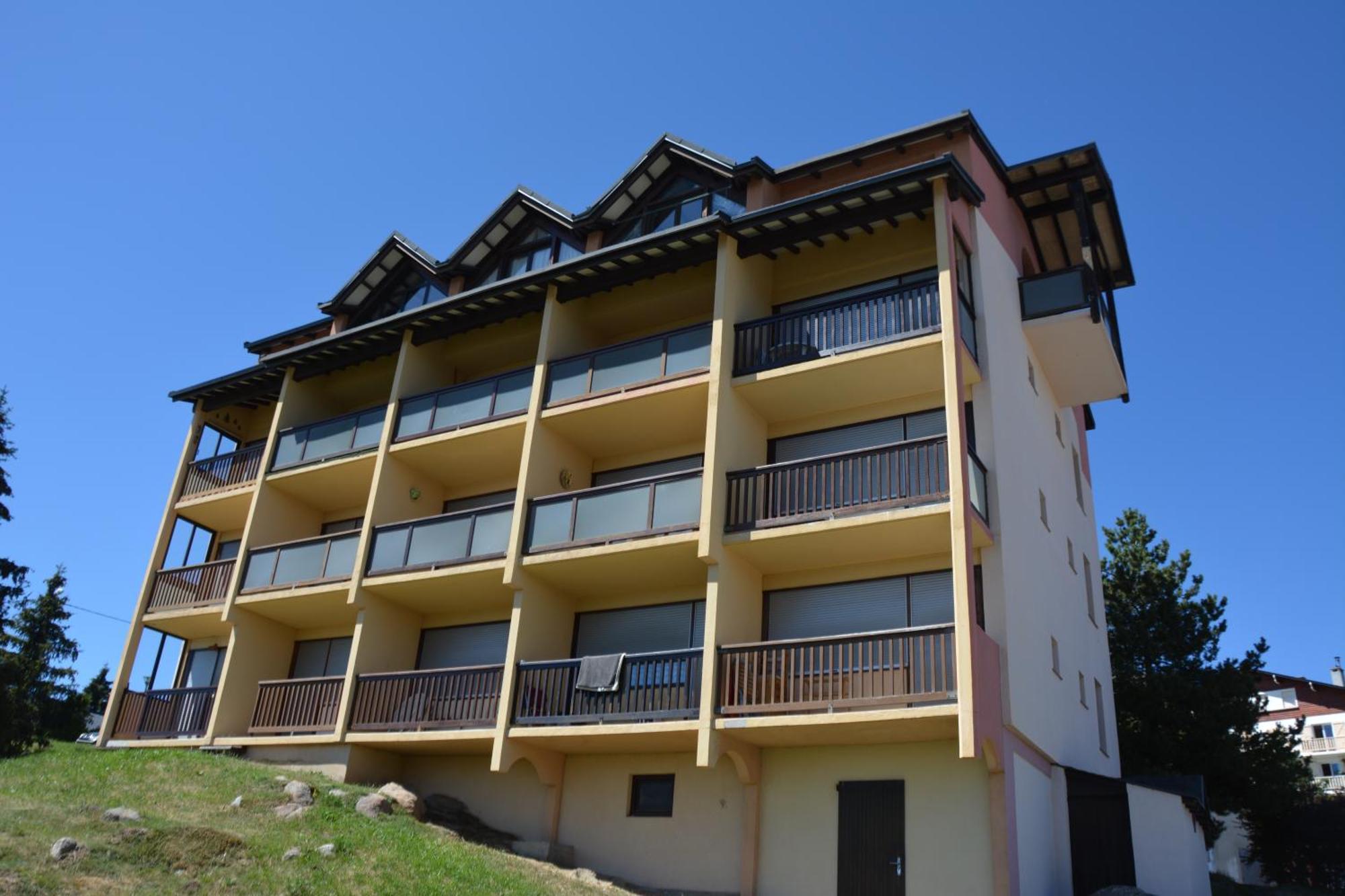 Residence Les Isards Studio Cabine Renove - Vue Montagne Font-Romeu-Odeillo-Via Exteriör bild