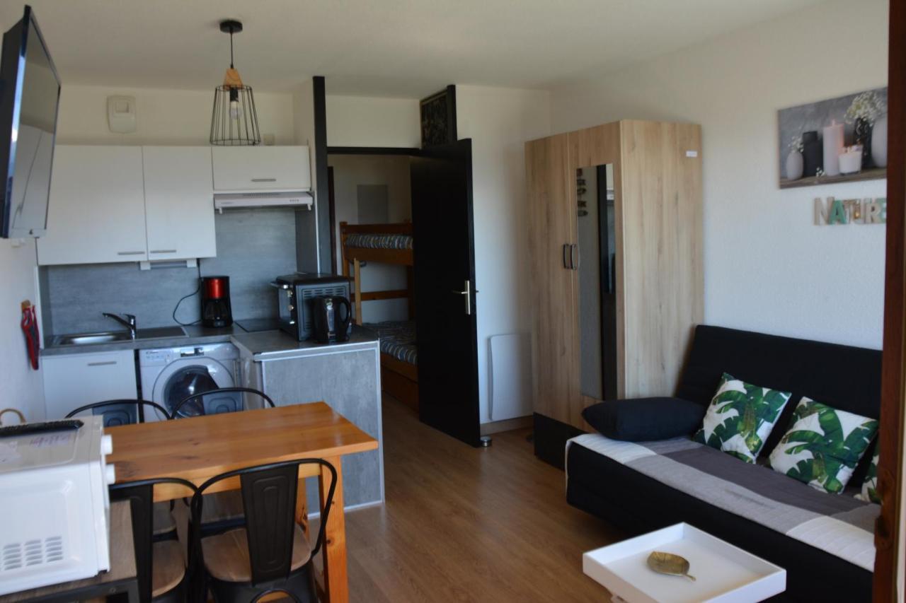 Residence Les Isards Studio Cabine Renove - Vue Montagne Font-Romeu-Odeillo-Via Exteriör bild